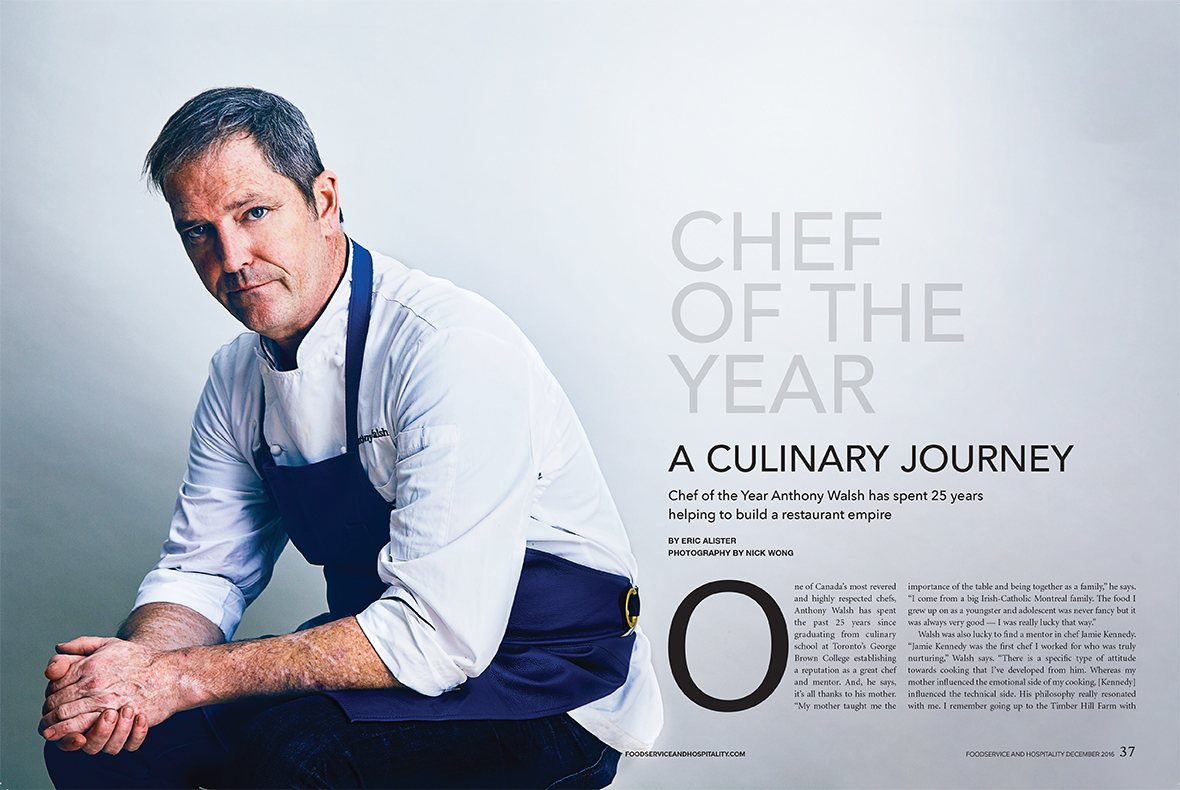 Anthony Welsh - Foodservice and Hospitality Magazine